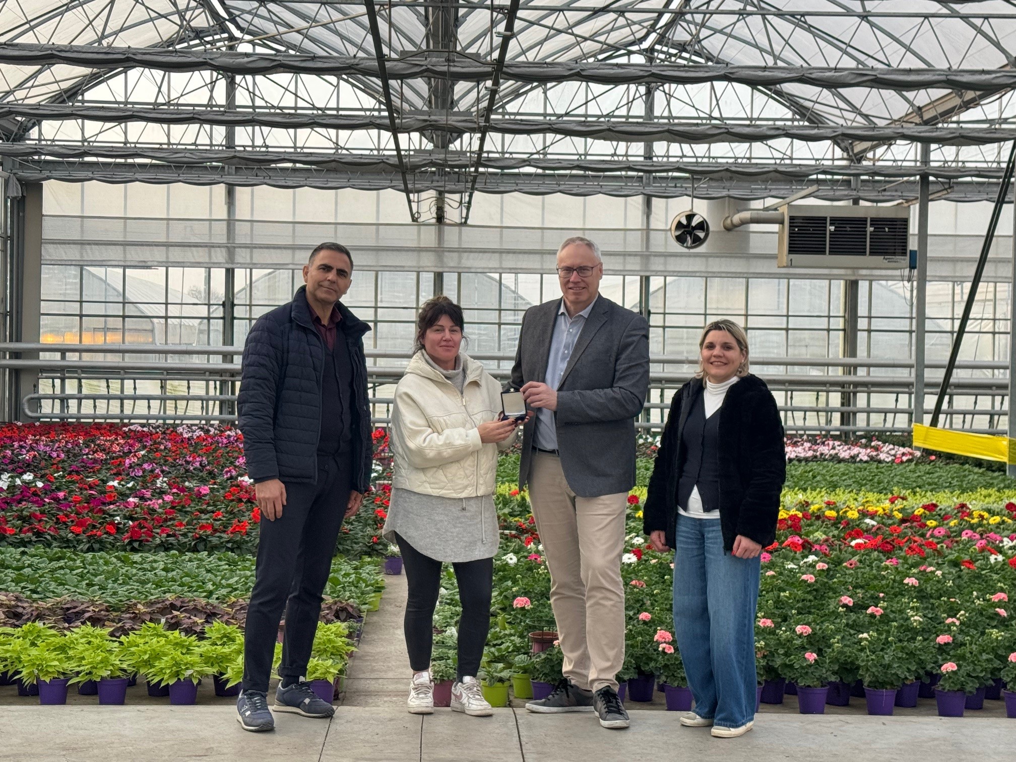 IMPRESE. BORDIN: FLORICOLTURA ODORICO RAPPRESENTA COMPETENZA E QUALITÀ
